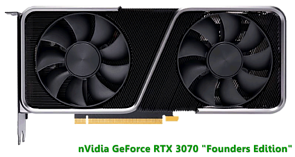 nVidia GeForce RTX 3070 "Founders Edition"